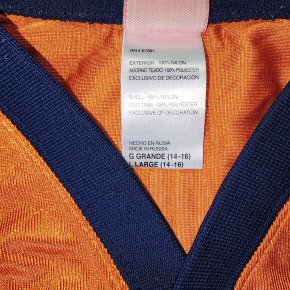 Reebok NFL Players Denver Broncos Champ Bailey #24 Football Jersey - Picture 3 of 6